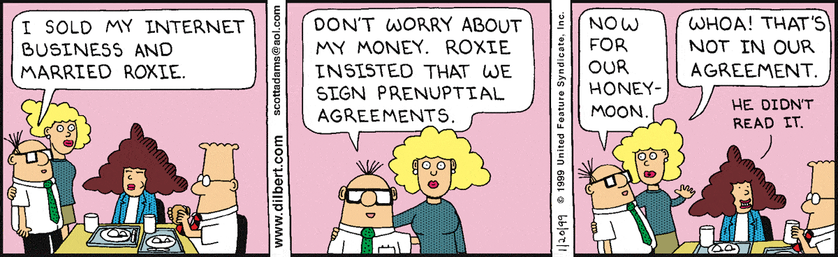 Dilbert Cartoon